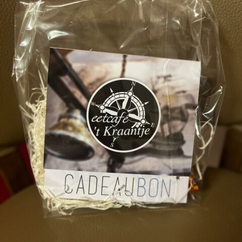 Cadeaukaart – 2 Personen voor WinterBBQ bij Eetcafé 't Kraantje, Zwartsluis