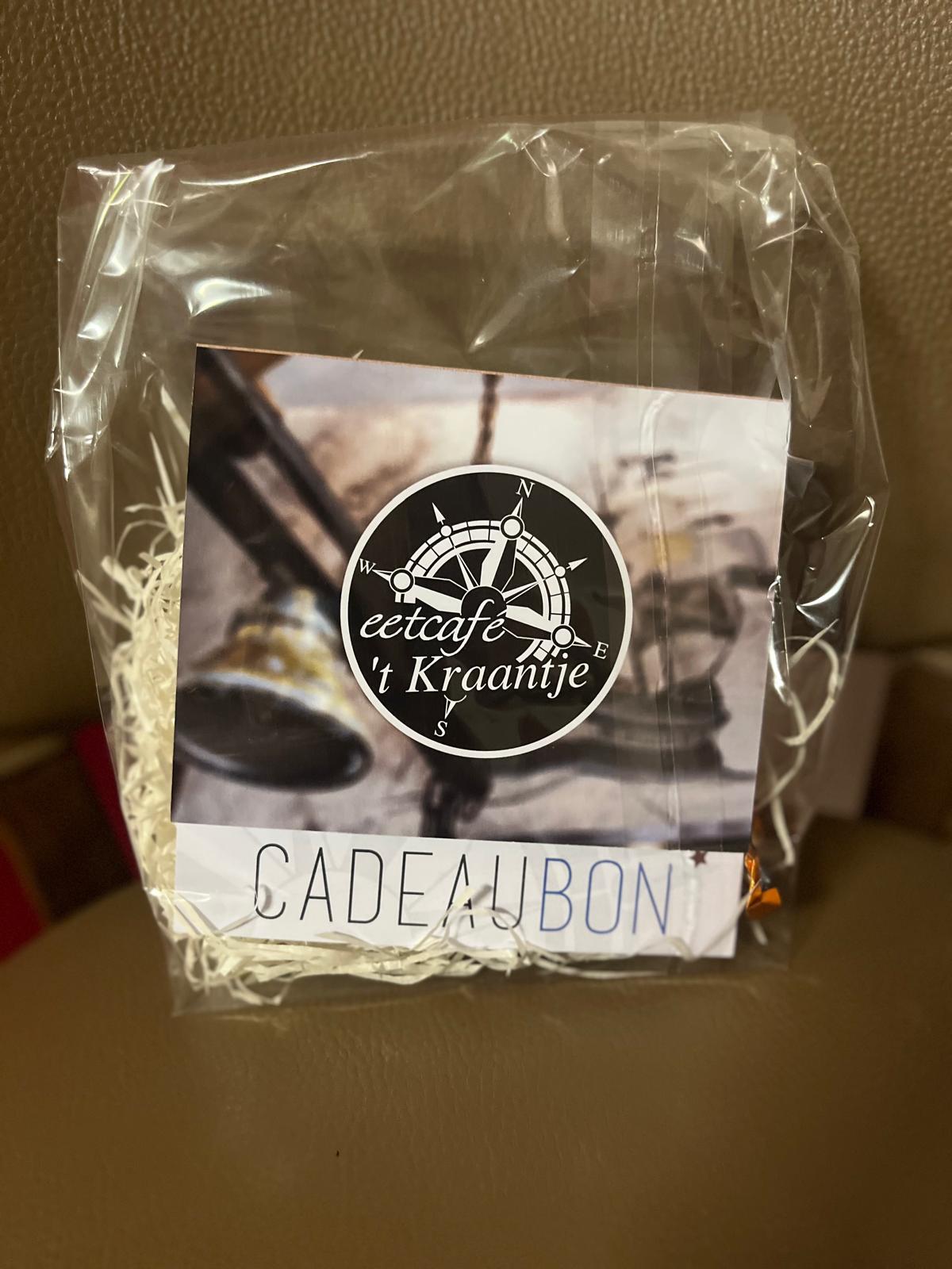 Cadeaukaart – 2 Personen voor WinterBBQ bij Eetcafé ’t Kraantje, Zwartsluis