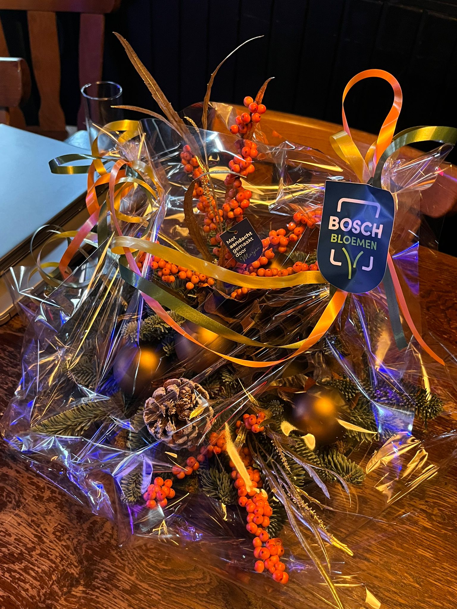 Een Schitterend Kerstboeket